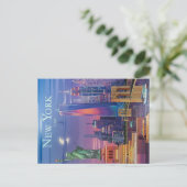 New York City Travel Postcard シーズンポストカード (スタンド正面)