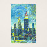 New York City Van Gogh style painting<br><div class="desc">New York City Van Gogh style painting</div>