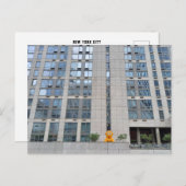 New York City - Yellow man from the High Line Park ポストカード (正面/裏面)