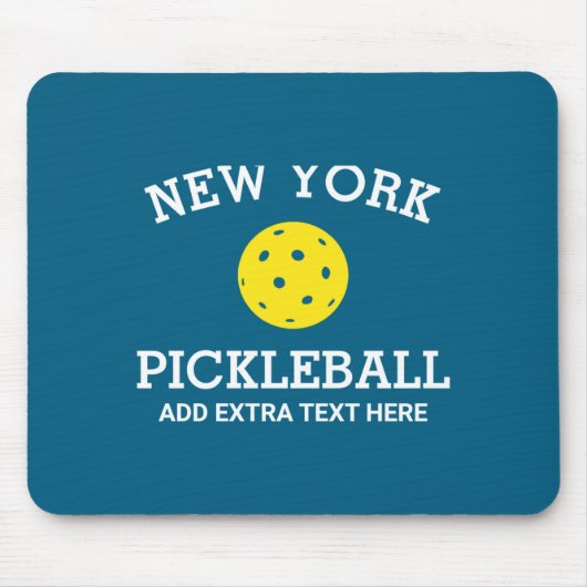 New York Ckleball Add Club Partner Name _1  マウスパッド (正面)