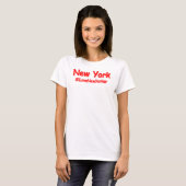"New York" Cute Design. Buy Now Tシャツ (正面フル)