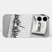 New york en noir et blanc Case-Mate iPhoneケース (裏面 (横))