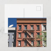 New York facades ポストカード (正面/裏面)