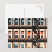 New York facades ポストカード (正面/裏面)