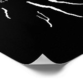 New York Finger Lakes Map Design _1  ポスター (角)