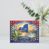 New York Greetings Postcard  ポストカード (スタンド正面)