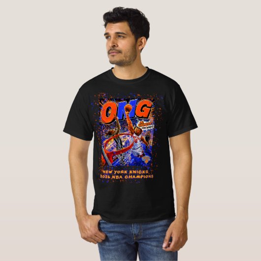 New York Knicks NBA Champions T-shirt Tシャツ (正面フル)