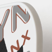 New York Legacy: The Borougs はっきりした in ピックルボールラケット (左詳細)