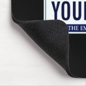 New York License Plate _1  マウスパッド (コーナー)