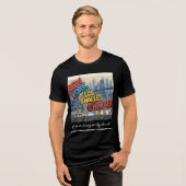 New York Los Angeles Chicago – Carry Our City トライブレンドTシャツ (正面全面)