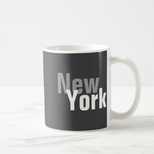 New York Mens Basic Dark _1  コーヒーマグカップ (右)