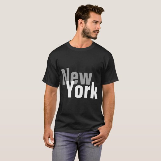 New York Mens Basic Dark Tシャツ (正面フル)