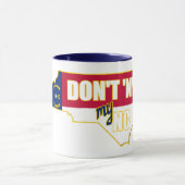 NEW YORK My NORTH CAROLINA マグカップ (中央)