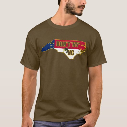 NEW YORK My NORTH CAROLINA Tシャツ (正面)