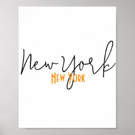 New York, New York Souvenir ポスター