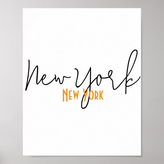 New York, New York Souvenir ポスター (正面)