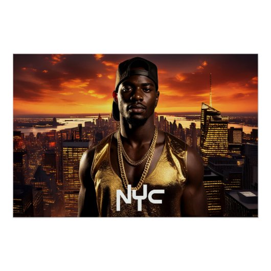 NEW YORK - NYC ポスター (正面)