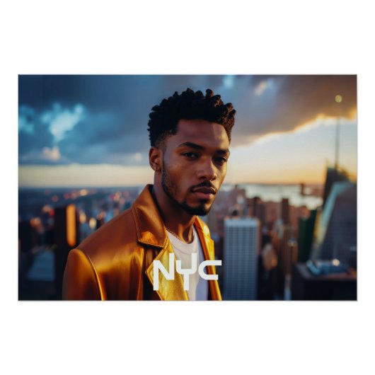 NEW YORK - NYC ポスター (正面)