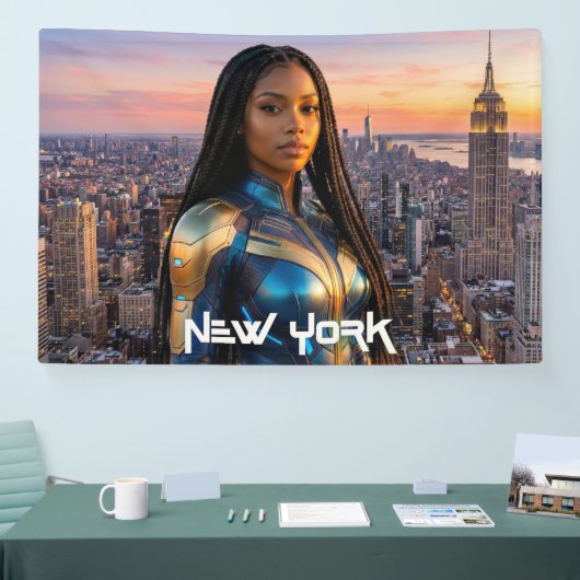 NEW YORK - NYC - 横断幕 (トレードショー)