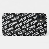 New York Pattern White Case-Mate iPhone Case iPhoneケース (裏面(横))