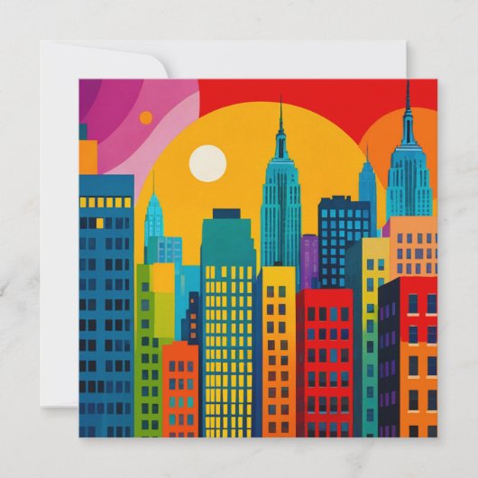 New York Pop Art シーズンカード (正面)