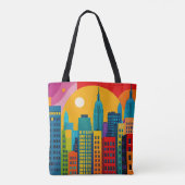 New York Pop Art トートバッグ (裏面)