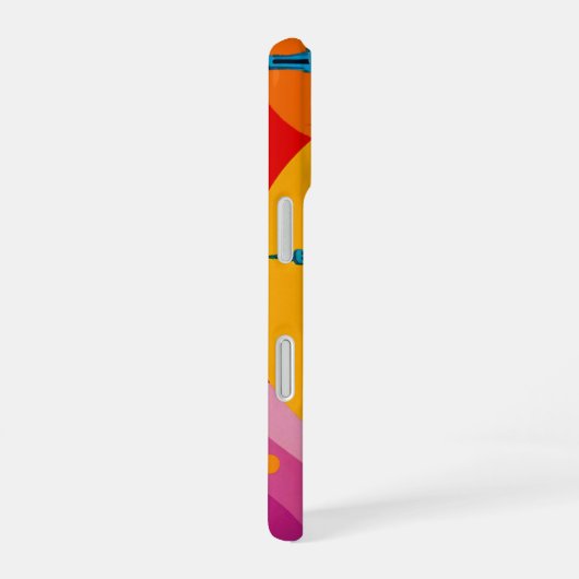 New York Pop Art iPhone 16ケース (右側面)