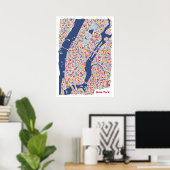 New York Poster ポスター (ホームオフィス)