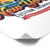 new york Print, Value Poster Paper (Semi-Gloss) ポスター (角)