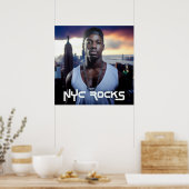 NEW YORK ROCKS - NYC ポスター (キッチン)