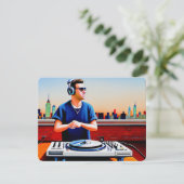 New York Roof Top Dj サンキューカード (スタンド正面)