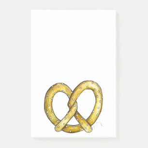 New York Salty Soft Pretzel Post It Notes ポストイット