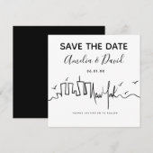 New York Scriptスケッチ日付の保存 (正面/裏面)