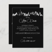 New York Skylineエンクロージャカード エンクロージャーカード (正面/裏面)