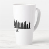 New York Skyline カフェラテマグ (右アングル)