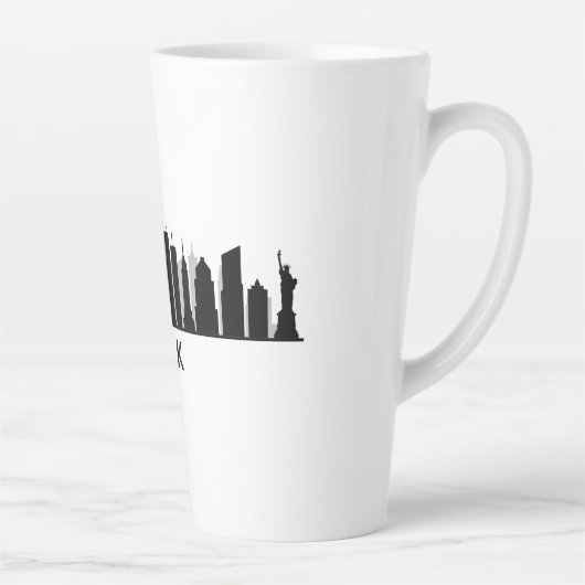 New York Skyline カフェラテマグ (右)