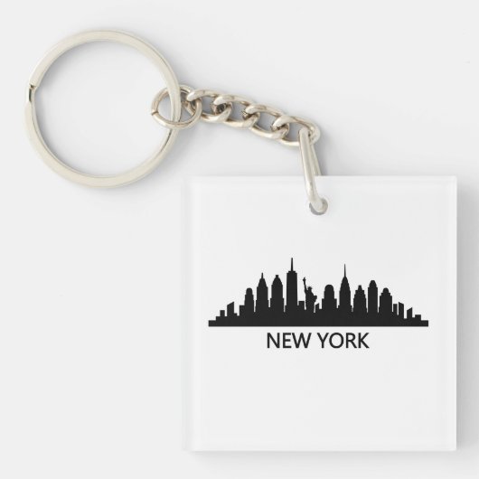 New York Skyline キーホルダー (正面)