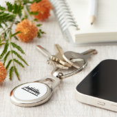 New York Skyline キーホルダー (側面)