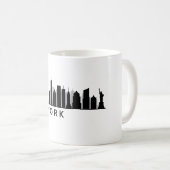 New York Skyline コーヒーマグカップ (正面右)