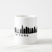 New York Skyline コーヒーマグカップ (中央)