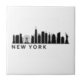 New York Skyline タイル (正面)