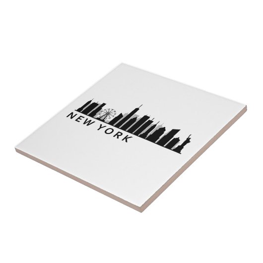 New York Skyline タイル (側面)