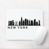 New York Skyline マウスパッド (マウス)