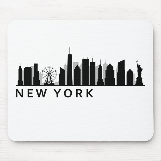 New York Skyline マウスパッド (正面)