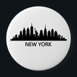 New York Skyline 缶バッジ<br><div class="desc">New York Skyline</div>