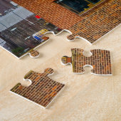 New York Skyline.Christmas Greetings ジグソーパズル (側面)