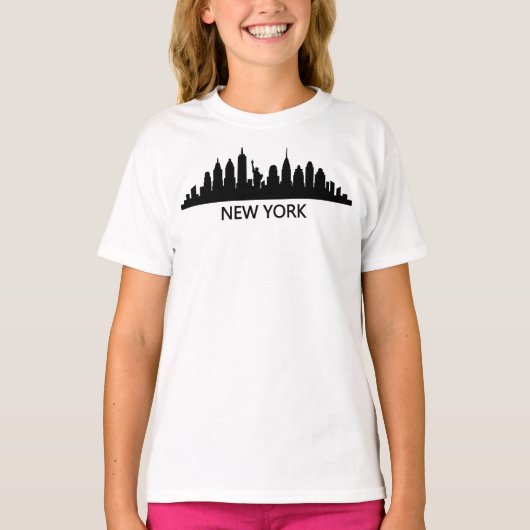 New York Skyline Tシャツ (正面)