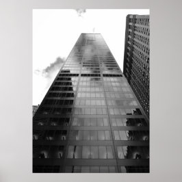 New-York Skyscraper Reflection - Art Print ポスター