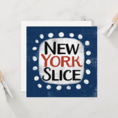 New York Sliceグリーティングカード カード (正面/裏面インサイチュ)