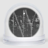 New York Snow Globe Cool Custom NYC Snowglobe (正面)